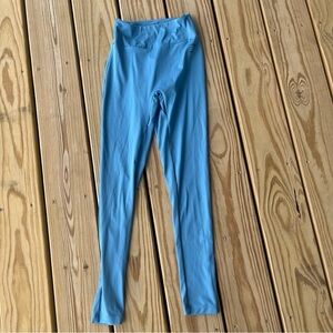 ** Gymshark blue leggings with scrunch butt Small